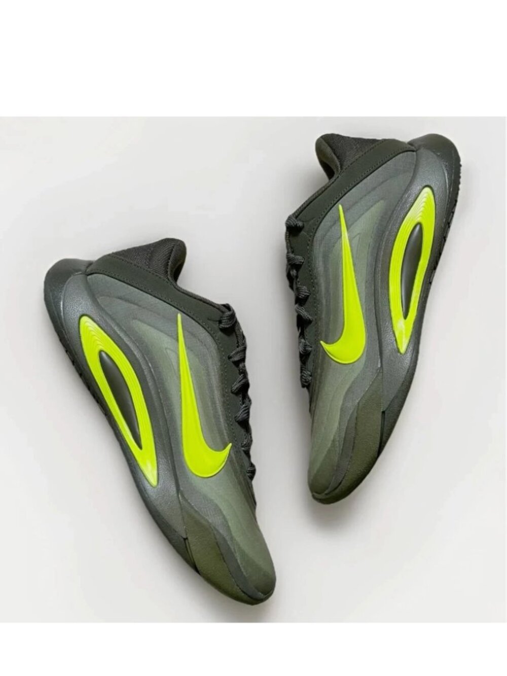 Nike A'ja Wilson A'One Green Sequoia Volt Khaki Women's Basketball Shoes